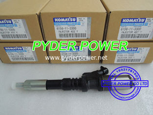 China Inyector Komatsu 6156-11-3300 6156-11-3301 para el PC400-7 de Komatsu proveedor
